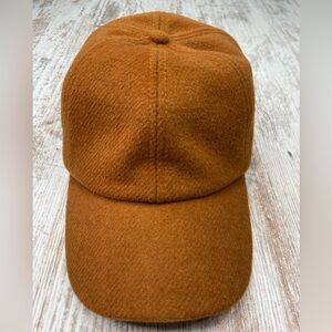 WYETH Wool Blend Hat Baseball style Cap Caramel color.  EUC